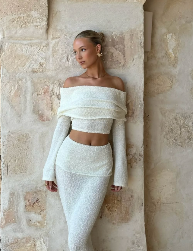 Amiyah | Elegancki Długi Zestaw