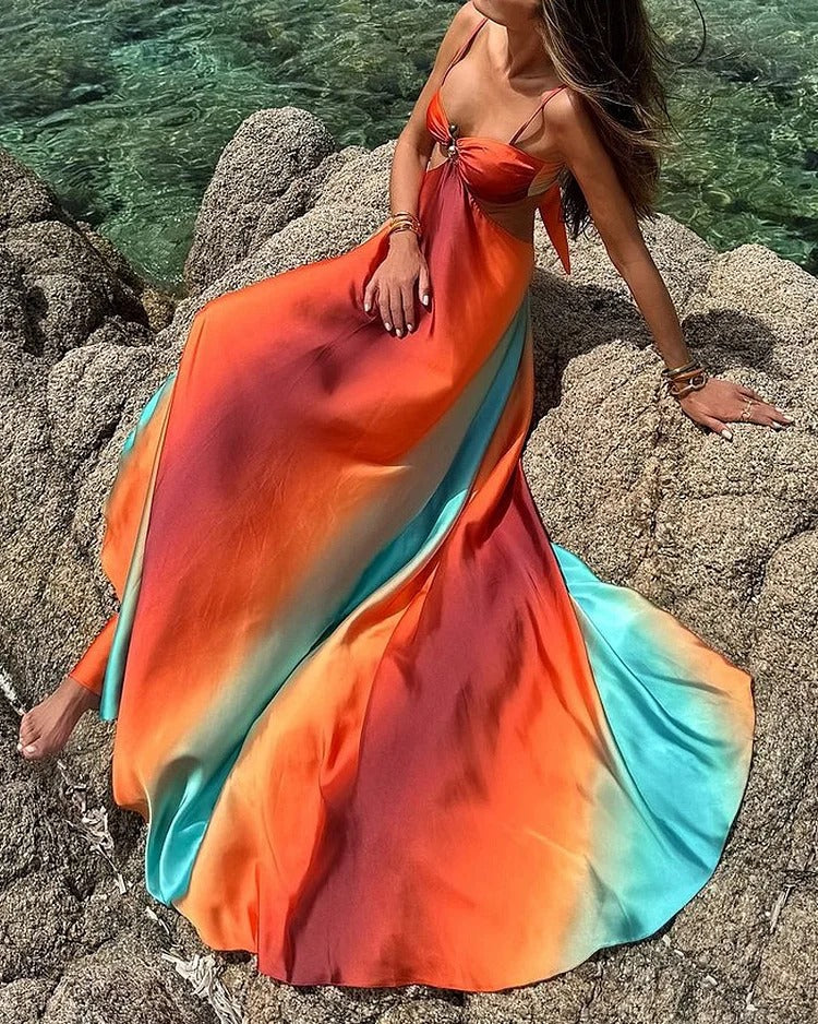 Harlow | Sukienka Maxi Sunset