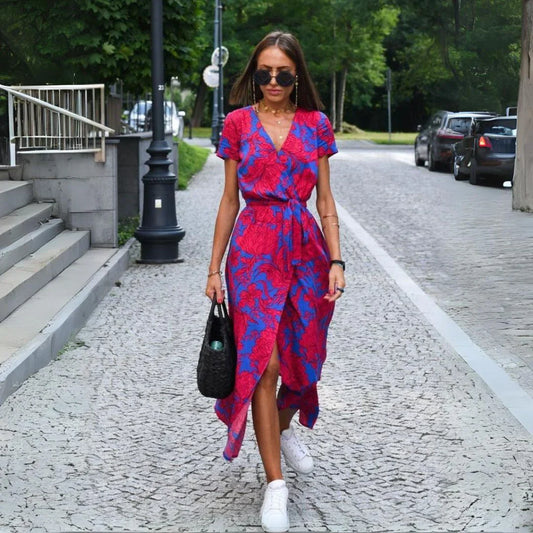Rolien™ | Elegancka sukienka z dekoltem w kształcie V