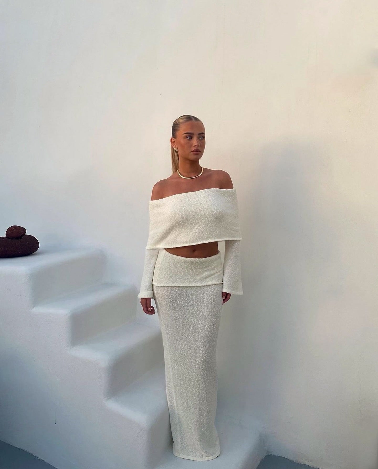 Amiyah | Elegancki Długi Zestaw